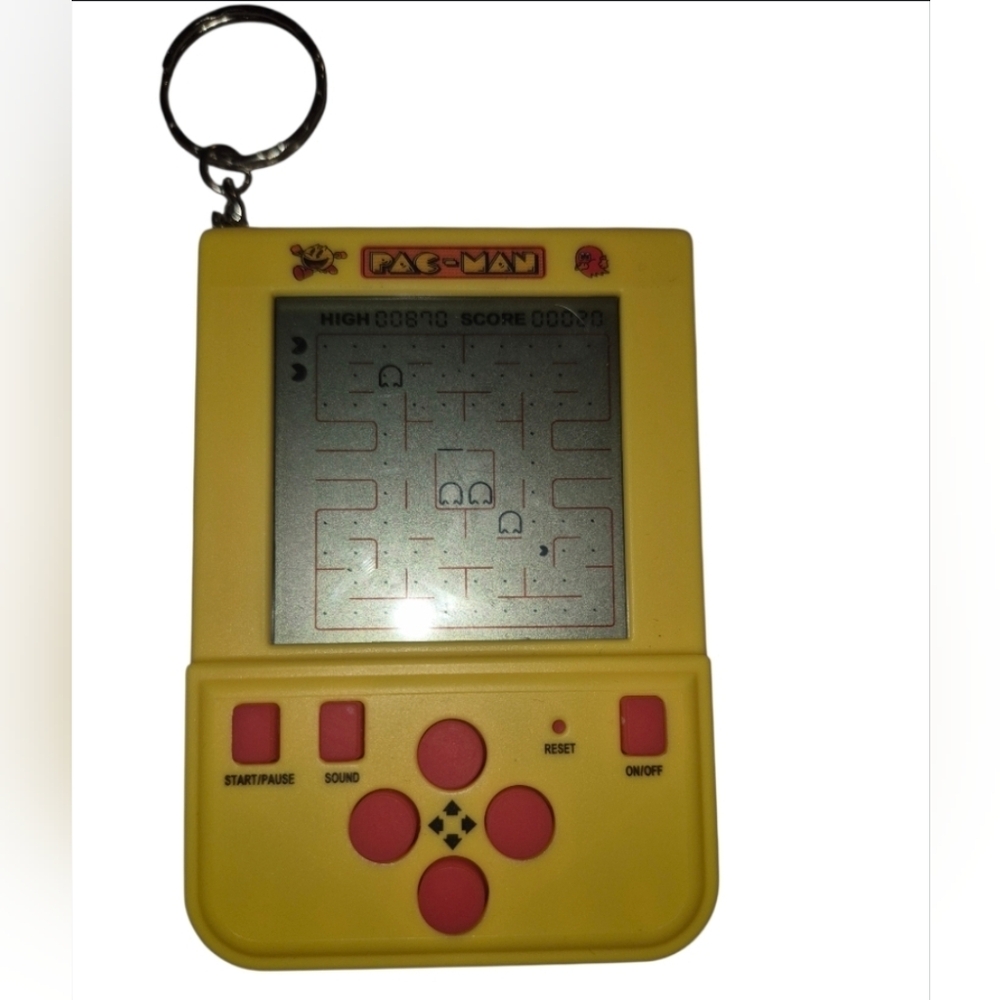Pac-Man Keyring Arcade Game Like New!